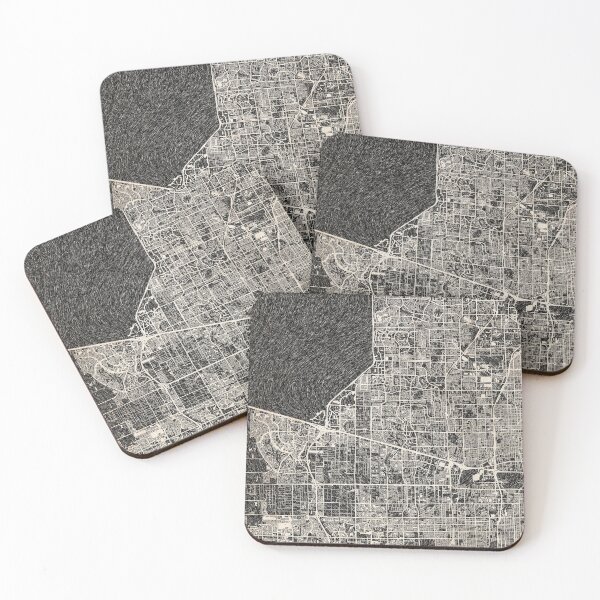 Item preview, Fort Lauderdale map Florida Ink lines 2 designed and sold by InkMaps.