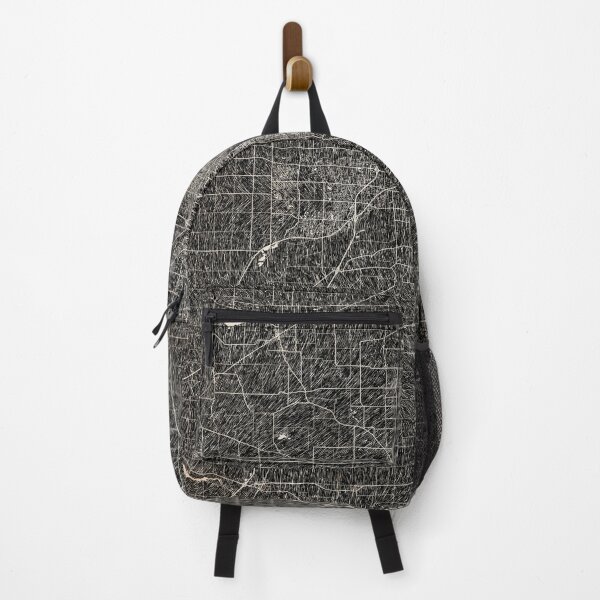 Item preview, Fort Wayne map Indiana Ink lines 2 designed and sold by InkMaps.