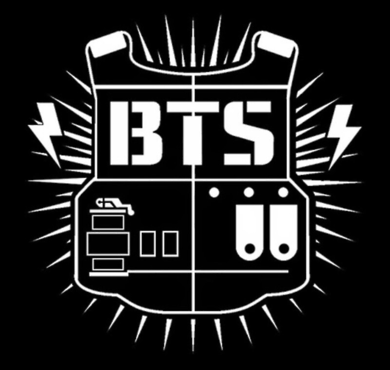  BTS  Logo  Print Stickers  by sr235 Redbubble