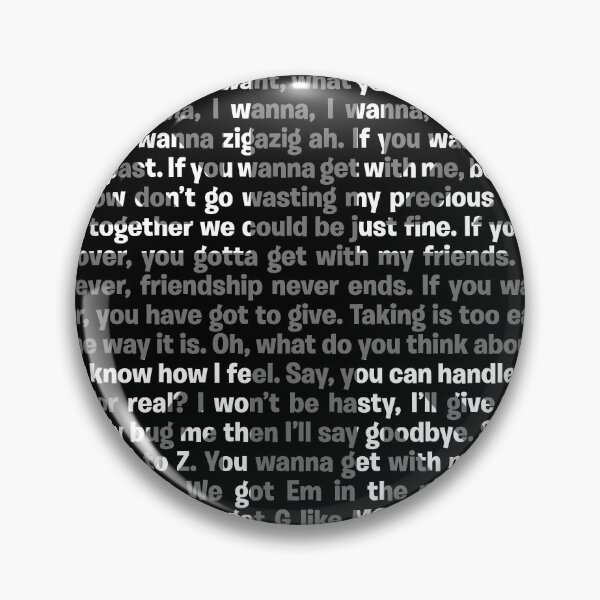 Item preview, Wannabe - Spice Girls (lyrics) v.13 designed and sold by x1brett.
