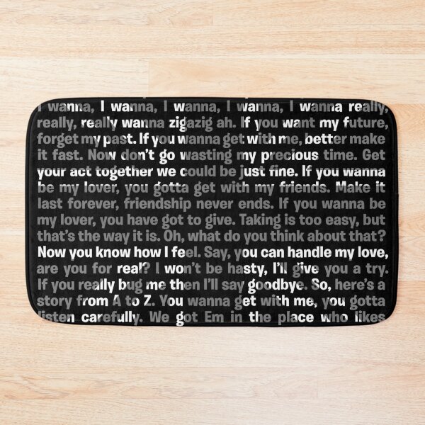Item preview, Wannabe - Spice Girls (lyrics) v.13 designed and sold by x1brett.