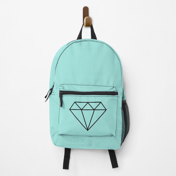 Item preview, Black geometric minimal diamond designed and sold by PeachyLitchi.