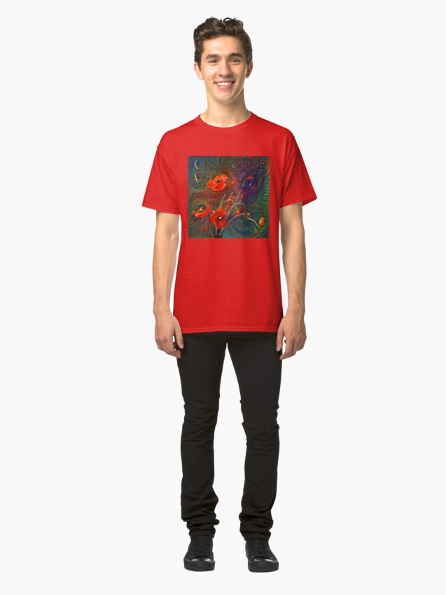 Alternate view of Poppies Classic T-Shirt