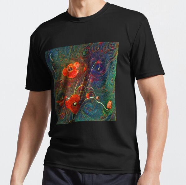 Poppies Active T-Shirt