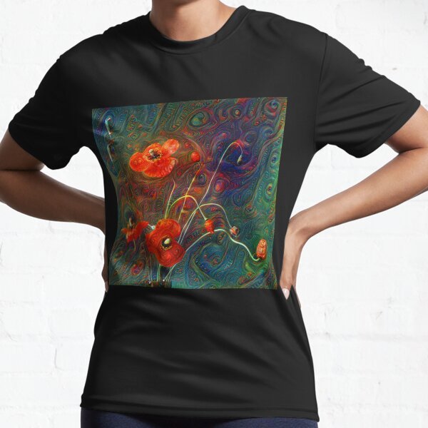 Poppies Active T-Shirt