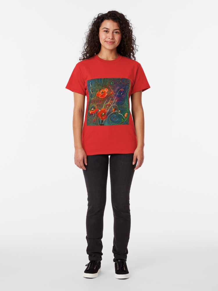 Alternate view of Poppies Classic T-Shirt