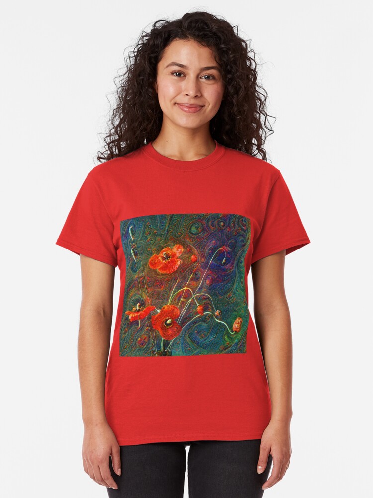 Alternate view of Poppies Classic T-Shirt