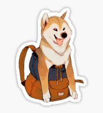 Shibackpack - Red Sticker