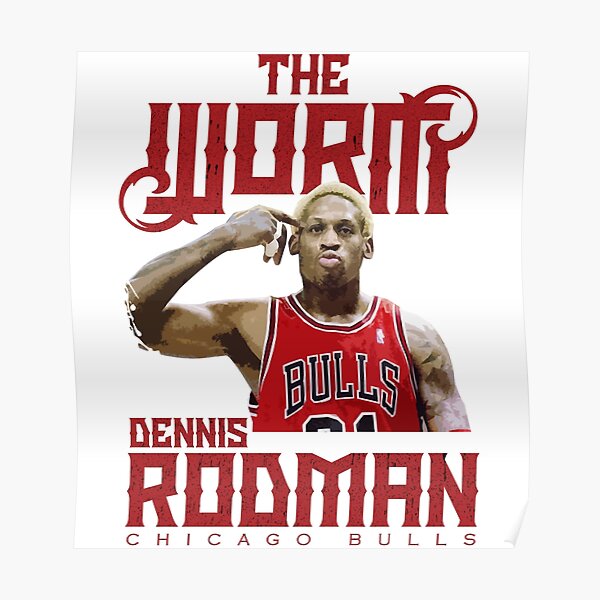 Poster Dennis Rodman Redbubble