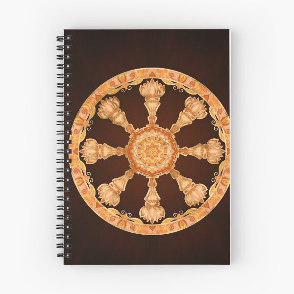 Item preview, Dharma Wheel - Dharmachakra  designed and sold by k9printart.