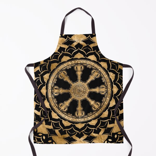Item preview, Dharma Wheel - Dharmachakra  designed and sold by k9printart.