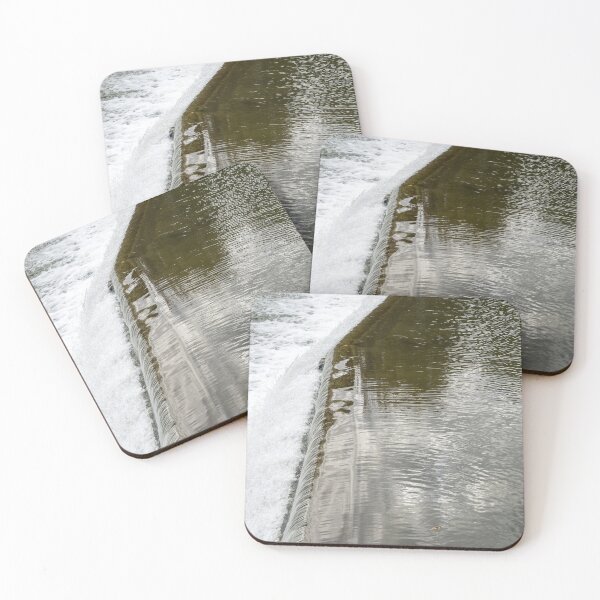 Item preview, Molten Silver Abstract - Whimsical Flow of Bubbles and Reflections designed and sold by Georgia Mizuleva.