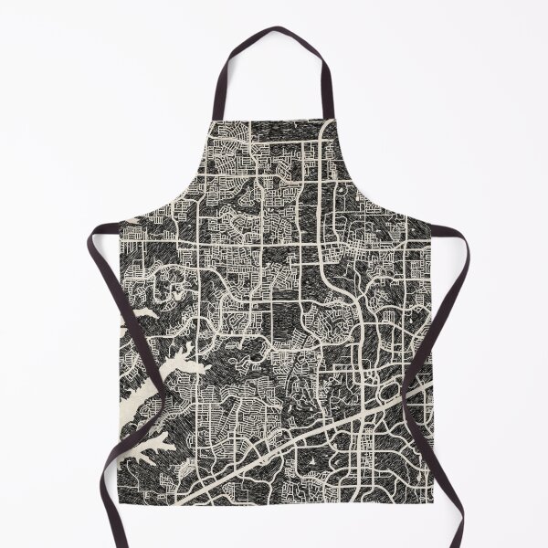 Item preview, Frisco map Texas Ink lines designed and sold by InkMaps.