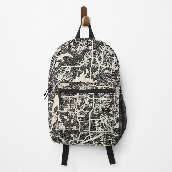 Item preview, Frisco map Texas Ink lines designed and sold by InkMaps.