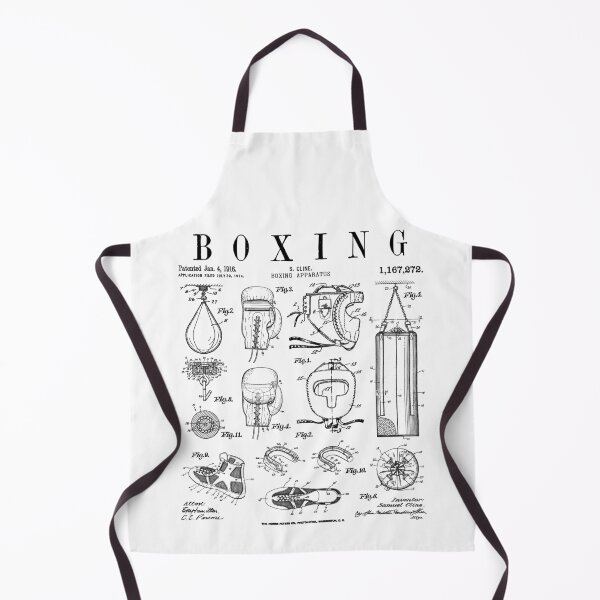 Item preview, Boxing Gloves Pugilist Boxer Vintage Patent Drawing Print designed and sold by GrandeDuc.