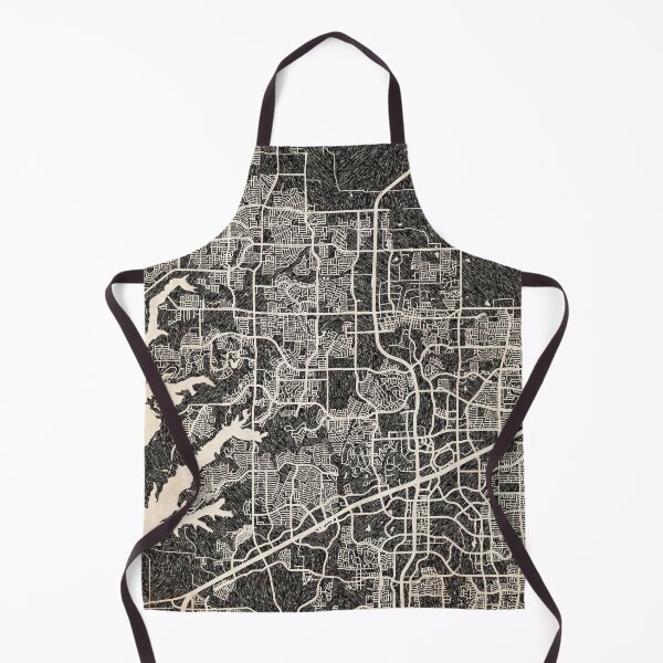 Item preview, Frisco map Texas Ink lines 2 designed and sold by InkMaps.
