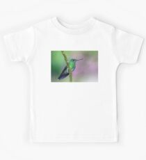 Green-Crowned Brilliant Hummingbird - Costa Rica Kids Tee