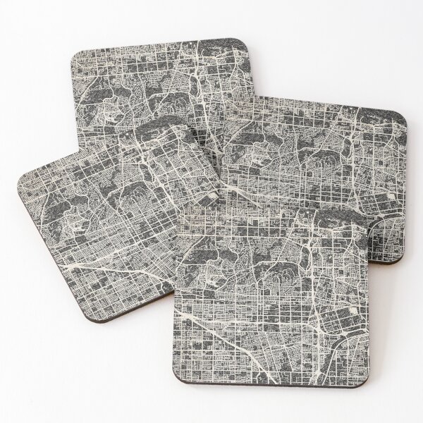Item preview, Fullerton map California Ink lines designed and sold by InkMaps.