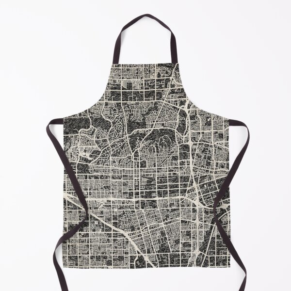 Item preview, Fullerton map California Ink lines designed and sold by InkMaps.