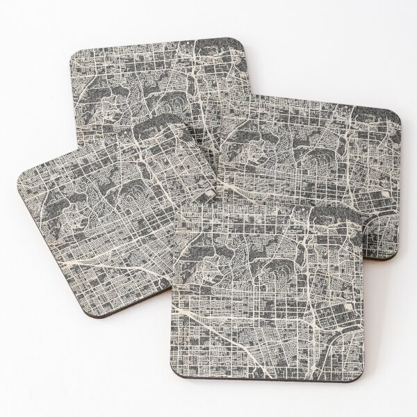 Item preview, Fullerton map California Ink lines 2 designed and sold by InkMaps.