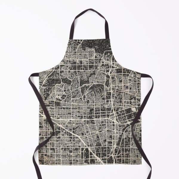 Item preview, Fullerton map California Ink lines 2 designed and sold by InkMaps.