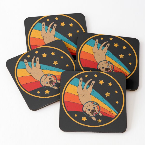 Item preview, Cute Vintage Black Mouth Cur Owner Retro Southern Cur Dog In Space designed and sold by JokeGysen.