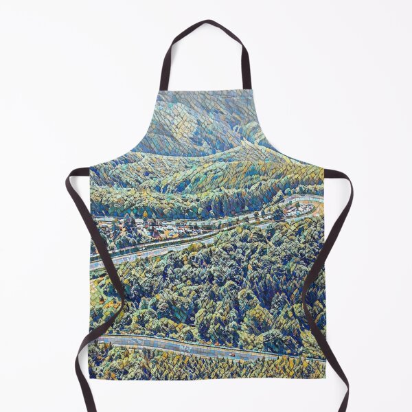 Item preview, Nordschleife from Above Art Print – Nürburgring Aerial View Poster designed and sold by Road To Track.