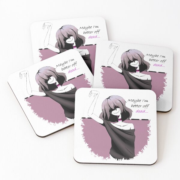 Item preview, Chibi maybe I'm Better off dead art designed and sold by HyattCecelia.