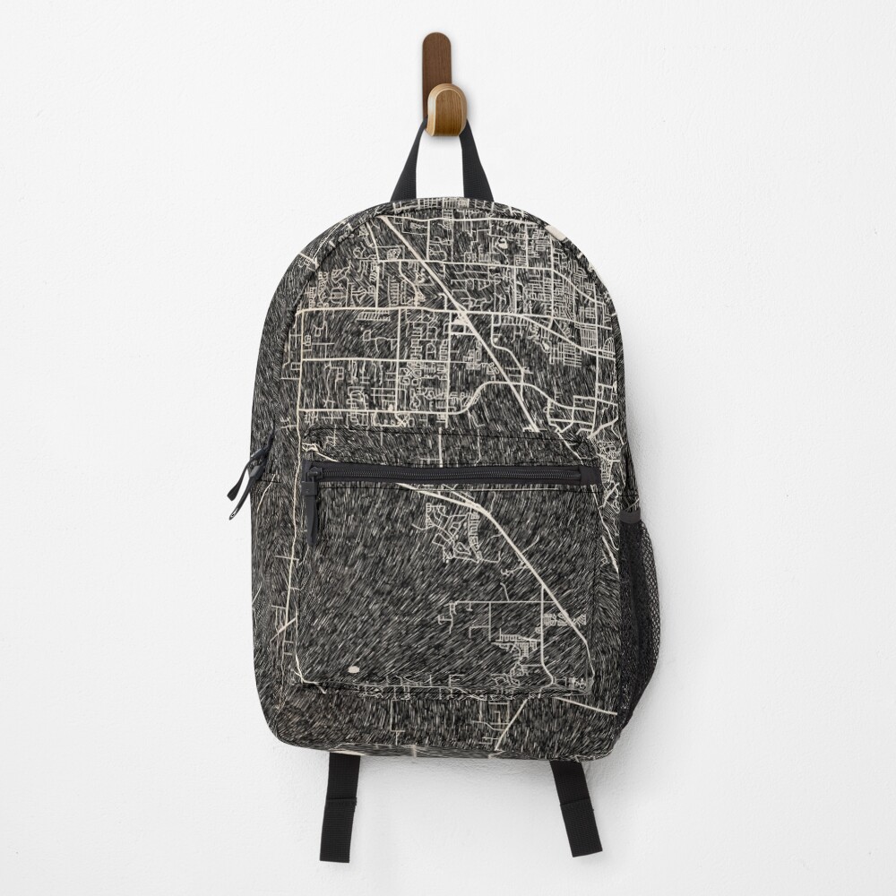 Vista previa del artículo con la obra «Mochila», diseñado y vendido por InkMaps.