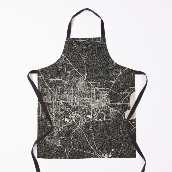 Item preview, Gainesville map Florida Ink lines 2 designed and sold by InkMaps.
