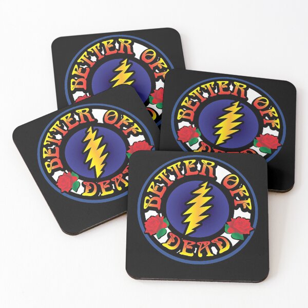 Item preview, Better off gratefull dead circle logo designed and sold by HyattCecelia.