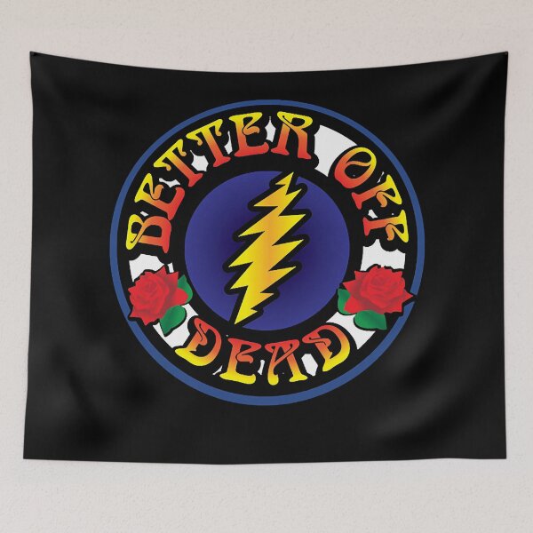 Item preview, Better off gratefull dead circle logo designed and sold by HyattCecelia.