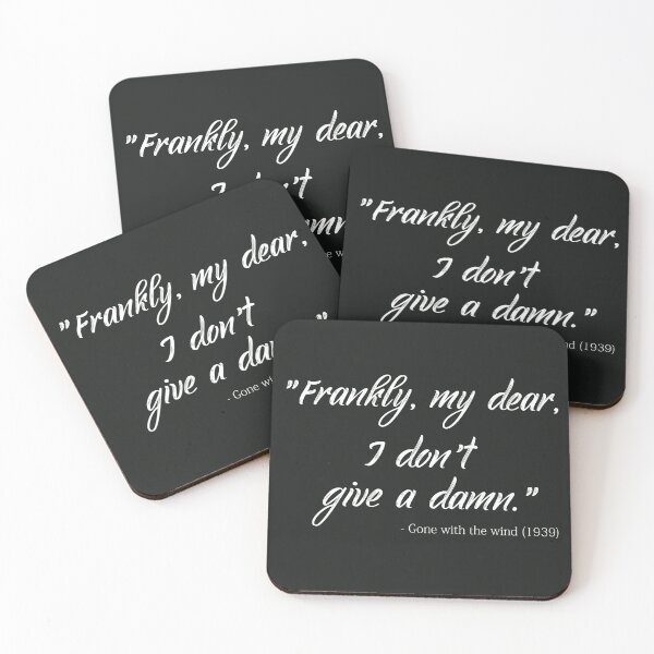 Item preview, Frankly, my dear, I don't give a damn. designed and sold by appleherath.