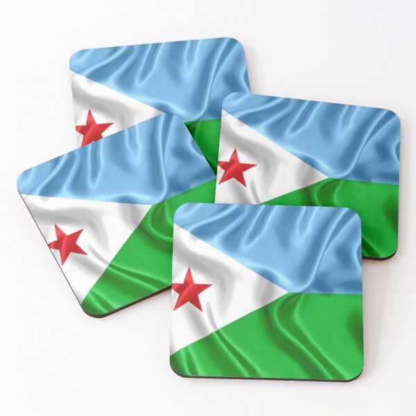 Item preview, Djibouti Flag designed and sold by MrCsStores.