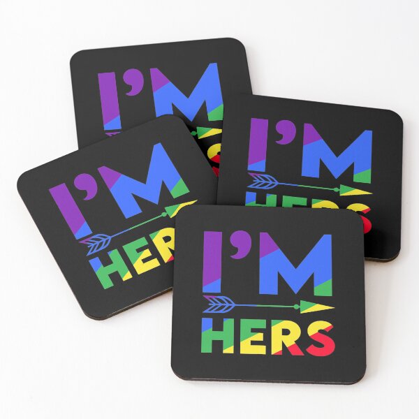 Item preview, Lgbt Flag Rainbow Pride Hers Valentines Day designed and sold by MillieConnor.
