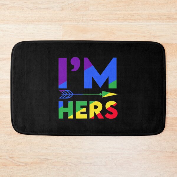 Item preview, Lgbt Flag Rainbow Pride Hers Valentines Day designed and sold by MillieConnor.