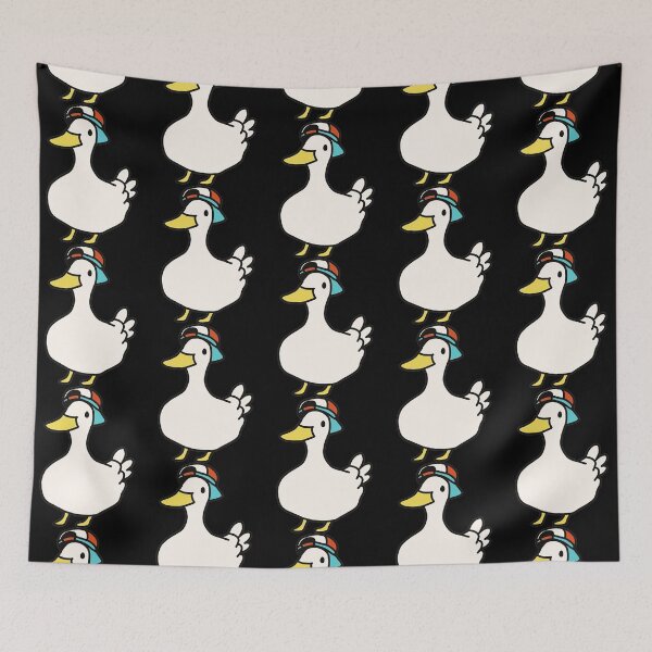 Item preview, Subaru&x27;s Dancing Duck - Hololive Poster designed and sold by TrinityTeesEtc.