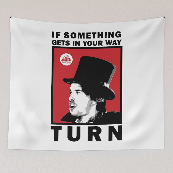 Item preview, Charles if something gets in your way turn poster designed and sold by HyattCecelia.