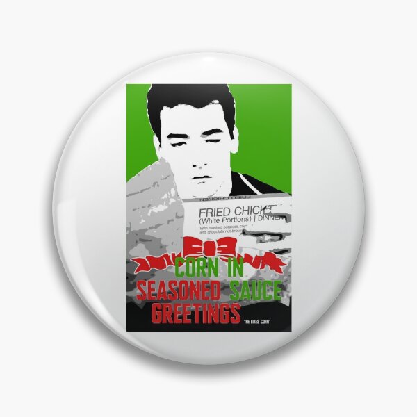 Item preview, Corn in Seasoned Sauce Greetings - lane meyer poster designed and sold by HyattCecelia.