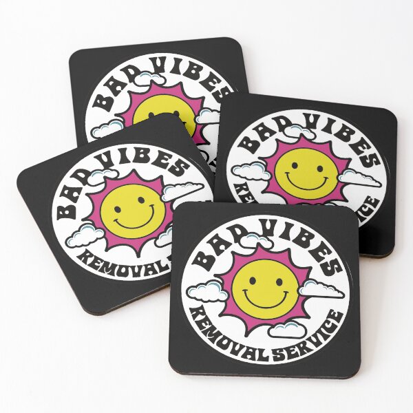 Item preview, Bad Vibes Removal Service - Sun Smile -  Sunshine Smiley Face Clouds designed and sold by hippololocc.