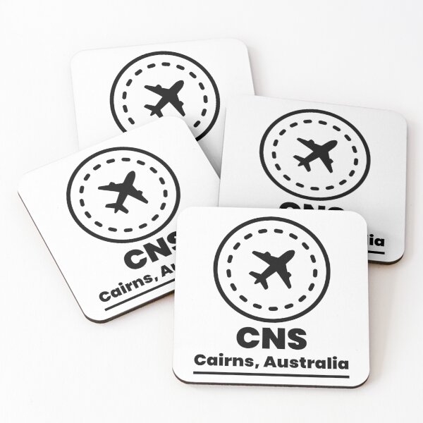 Item preview, Destination Cairns Airport Code CNS designed and sold by HolidayTees.
