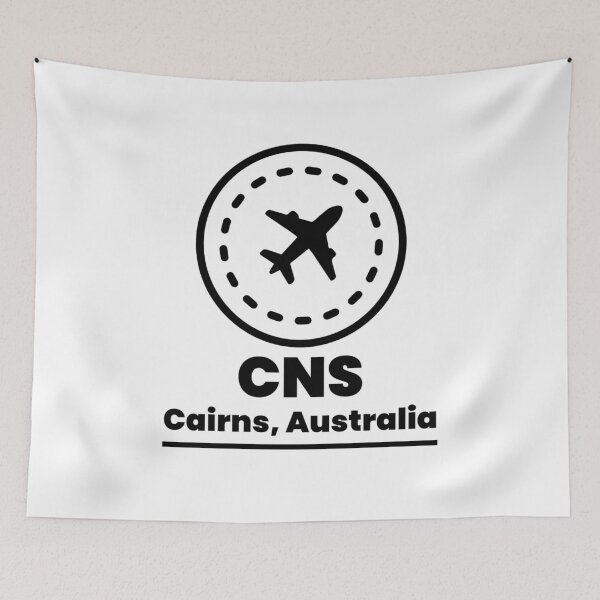 Item preview, Destination Cairns Airport Code CNS designed and sold by HolidayTees.