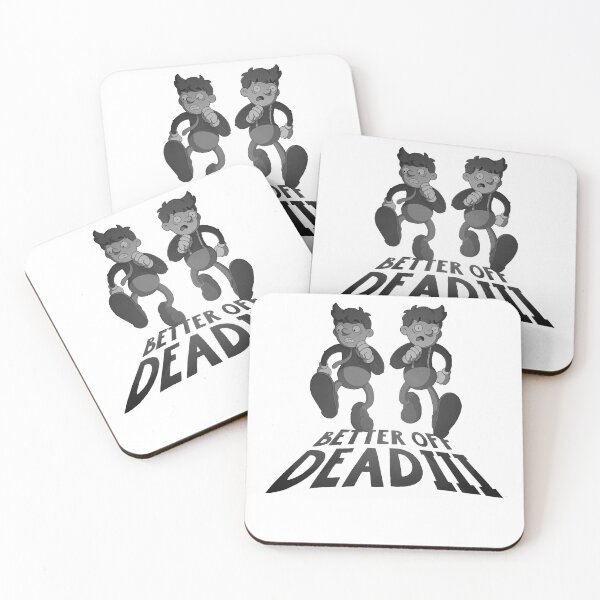 Item preview,  josh A and Iamjakehill chibi- better off dead black and white designed and sold by HyattCecelia.