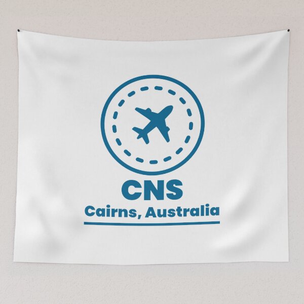 Item preview, Destination Cairns Airport Code CNS designed and sold by HolidayTees.