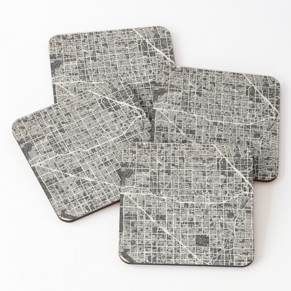 Item preview, Garden Grove map California Ink lines designed and sold by InkMaps.