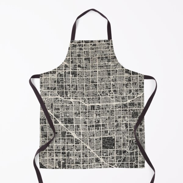 Item preview, Garden Grove map California Ink lines designed and sold by InkMaps.