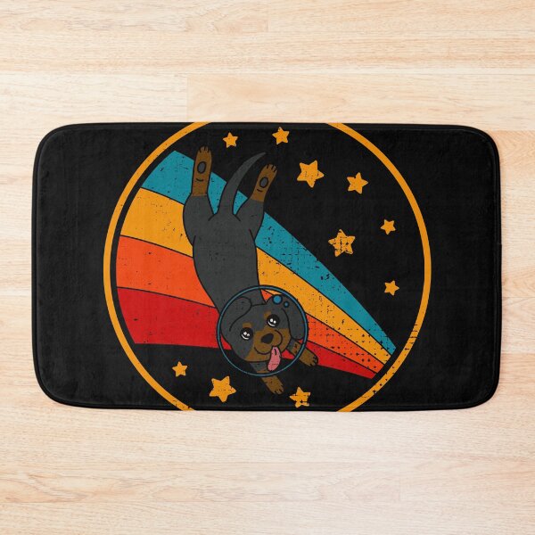 Item preview, Cute Vintage Black And Tan Coonhound Owner Retro Dog In Space designed and sold by JokeGysen.