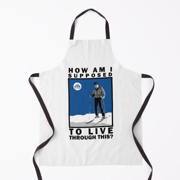 Item preview, How am I supposed to live - lane meyer blue poster designed and sold by HyattCecelia.