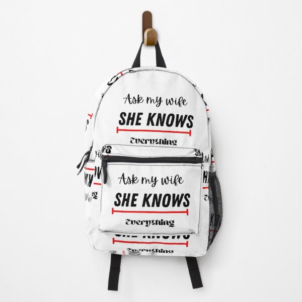 Item preview, Ask my wife she knows everything designed and sold by Strale25kv.