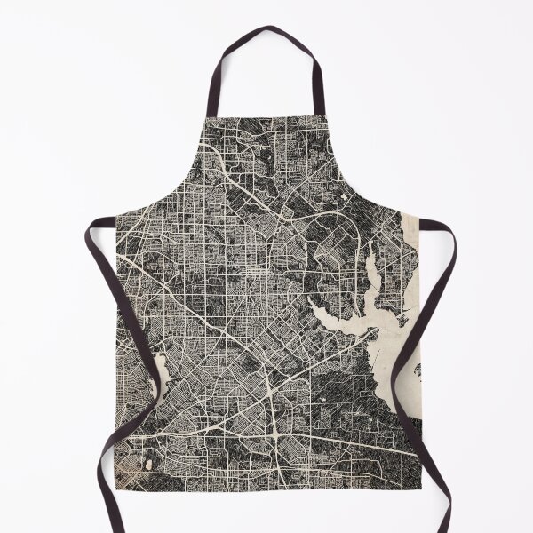 Artikelvorschau, Garland map Texas Ink lines 2 entworfen und verkauft von InkMaps.